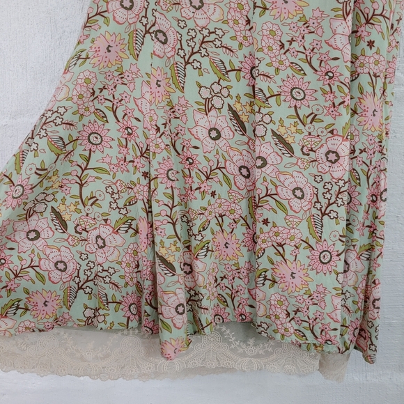 FIVE PLUS FLORAL DRESS (A325) - Picture 9 of 16